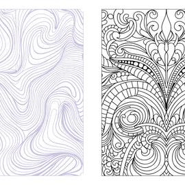 Chartwell Books - Calm & Serene Coloring Book