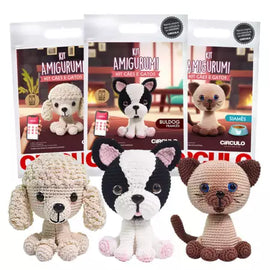 Circulo -  CATS & DOGS COLLECTION Kit de Amigurumi