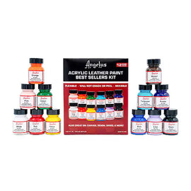 Angelus - 12 color kit standard paint 1 oz