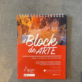 Alpen - Block de Arte - Óleo y Acrílico