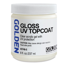 Golden - Gloss UV Topcoat 8 OZ
