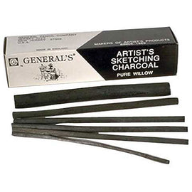 General's - Artist's Vine & Willow Sketching Charcoal