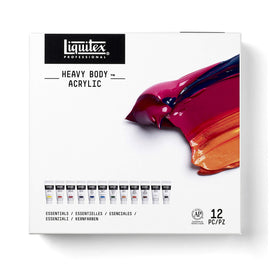 Liquitex - Heavy Body Acrylic Set - 12 Colores (22ml)