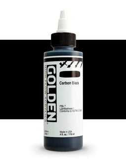Golden - High Flow Acrylic - Carbon Black
