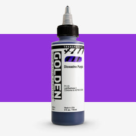 Golden - High Flow Acrylic -Transparent Dioxazine Purple