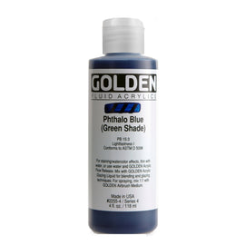 Golden - Fluid Acrylic - Phthalo Blue (Green Shade)