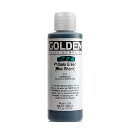 Golden - Fluid Acrylic - Phthalo Green (Blue Shade)