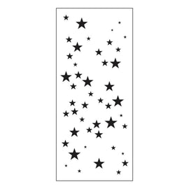 Crafter's Workshop - Stencil Star Sparkle 4x9