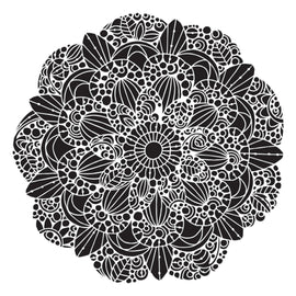 Crafter's Workshop - Stencil Sweet Posey 12x12