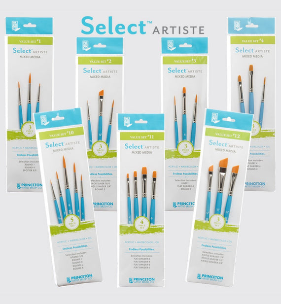 Princeton Artist Brush Select Value Set #12