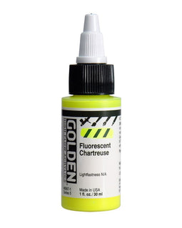 Golden - High Flow Acrylic - Fluorescent Chartreuse