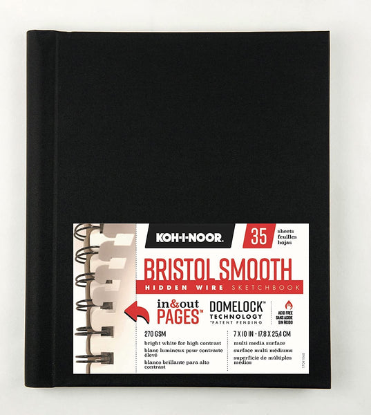 Hid Wire Smooth Bristol Book 35 Shts. – Panama Art Supplies