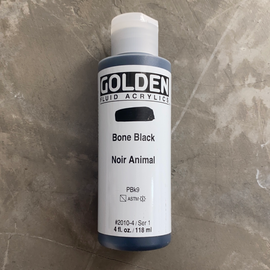 Golden - Fluid Acrylic - Bone Black