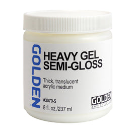 Golden - Heavy Gel Semi Gloss 8 OZ