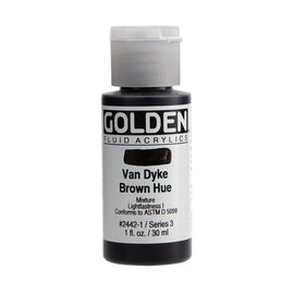 Golden - Fluid Acrylic - Van Dyke Brown Hue