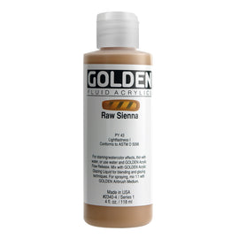 Golden - Fluid Acrylic - Raw Sienna