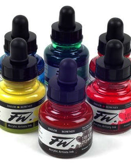 DALER ROWNEY FW SET DE 6 COLORES PRIMARIOS