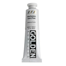 Golden - Heavy Body Acrylic | Interference Gold (Fine)