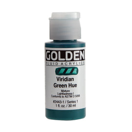 Golden - Fluid Acrylic - Viridian Green Hue