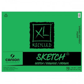 Canson XL Recycled Sketch Universal 18 x 24, 100
