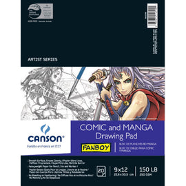 Canson Comic & Manga Sketch Pad 9x12