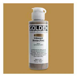 Golden - Fluid Acrylic - Iridescent Bronze (Fine)