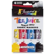 Jacquard - Tee Juice Fabric Markers