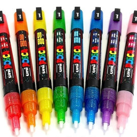 Posca - Glitter PC-3ML Set 8