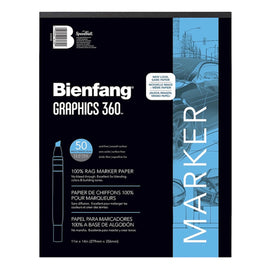 Bienfang Graphics 360 Marker - Bloc de papel de marcador