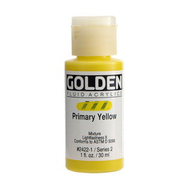 Golden - Fluid Acrylic - Primary Yellow