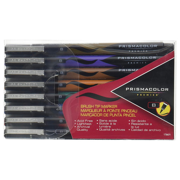 Prismacolor Premier Art Markers (Warm Grey) - Set 12 Marcadores - Dibujo &  Escritura