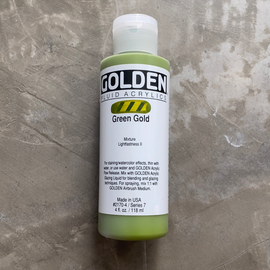 Golden - Fluid Acrylic - Green Gold