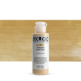 Golden - Fluid Acrylic - Iridescent Gold (Fine)