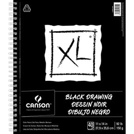 Canson XL Black 11" x 14"
