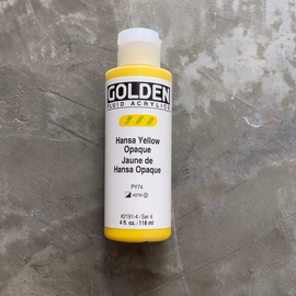 Golden - Fluid Acrylic - Hansa Yellow Opaque