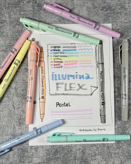 Pentel - Resaltador Illumina Flex