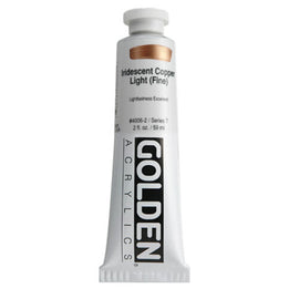 Golden - Heavy Body Acrylic | Iridescent Cooper Light (Fine)