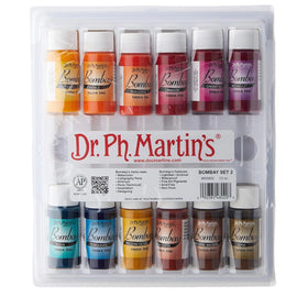 Dr. Ph. Martin's Bombay India botellas de tinta, 0.5 onzas