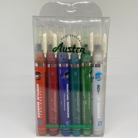 Auster - Acrylic Marker Set 3 mm - Colores Variados