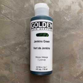 Golden - Fluid Acrylic - Jenkins Green
