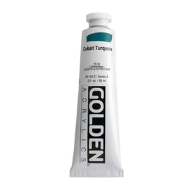 Golden - Heavy Body Acrylic | Cobalt Turquoise