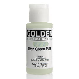 Golden - Fluid Acrylic - Titan Green Pale