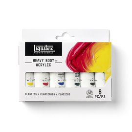 Liquitex - Heavy Body Acrylic Set - 6 Colores (22ml)