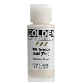 Golden - Fluid Acrylic - Interference Gold (Fine)