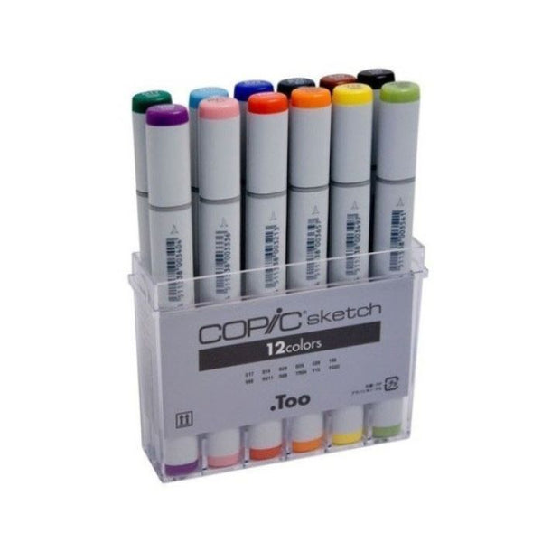 Copic - Sketch Alcohol Marker - 12 Piezas – Panama Art Supplies